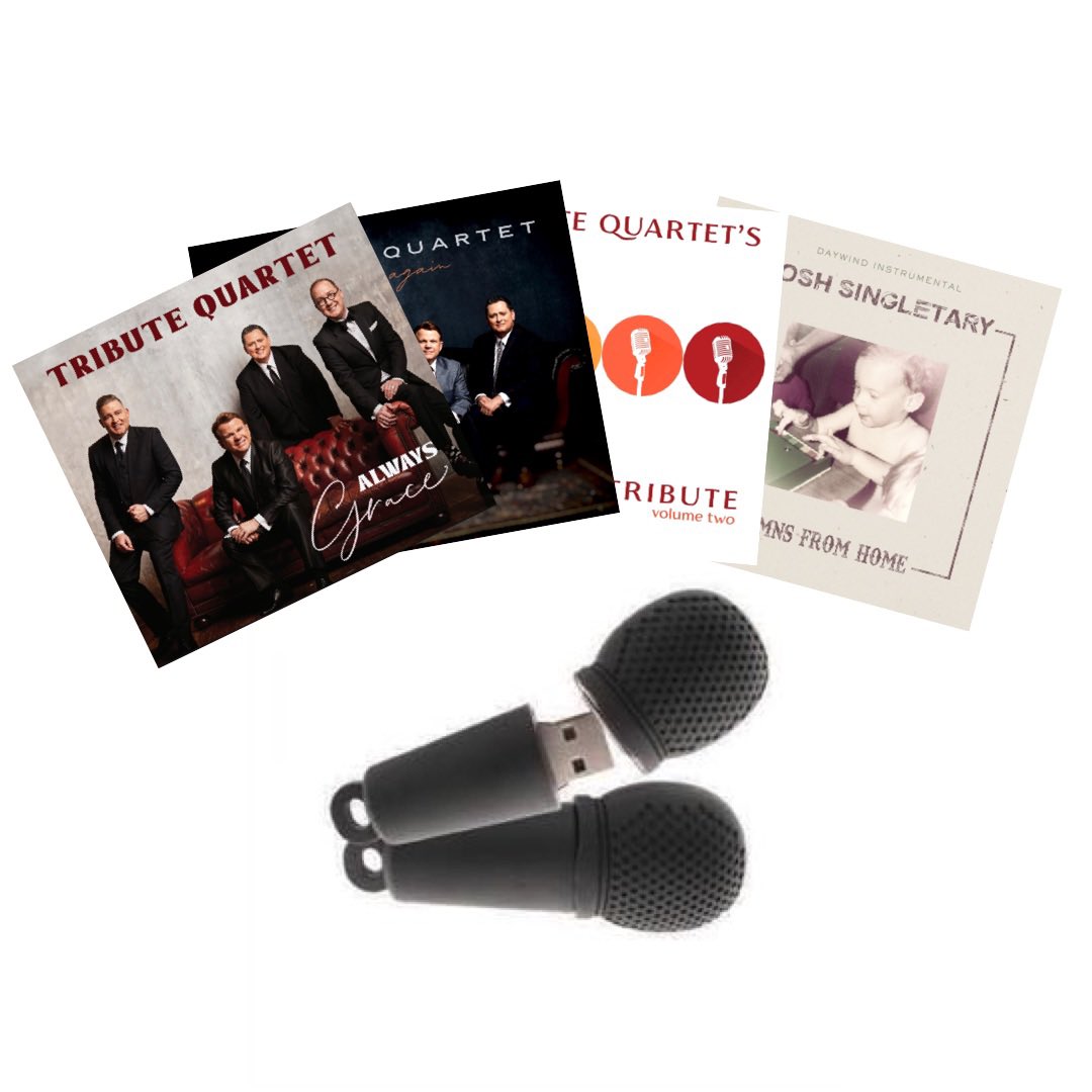 tributequartet's tweet photo. If we’ve heard it once, we’ve heard it a million times: “Do y’all have those sticks for my car?” … WE WILL!

1/27, #AlwaysGrace will release and it will be on a USB along with 3 other recordings! PRE-ORDER it NOW!

HERE: https://t.co/VEytcjA2w7 https://t.co/UdRzCuf95W