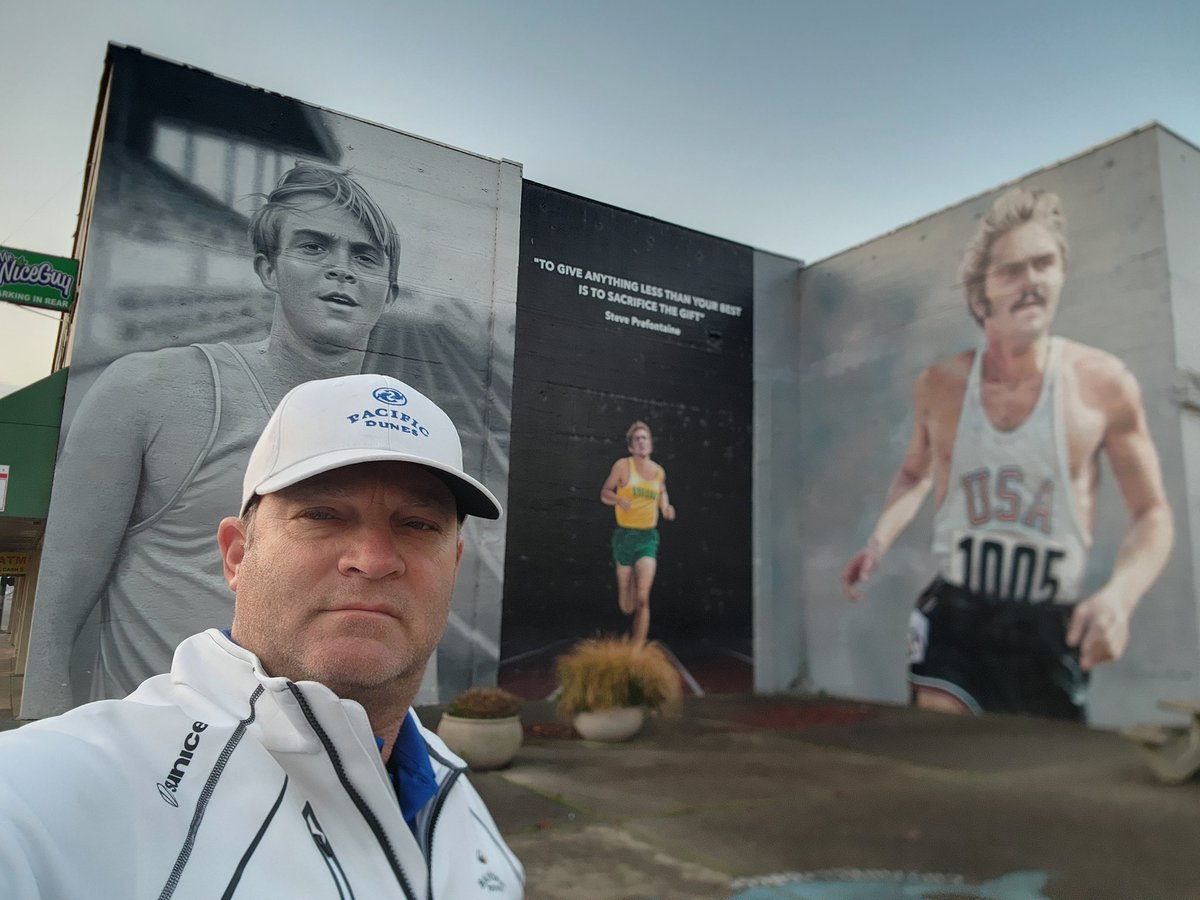 The legendary Steve Prefontaine with a great quote..
"To give anything less than your best is to sacrifice the gift! "
#keepmovingforward