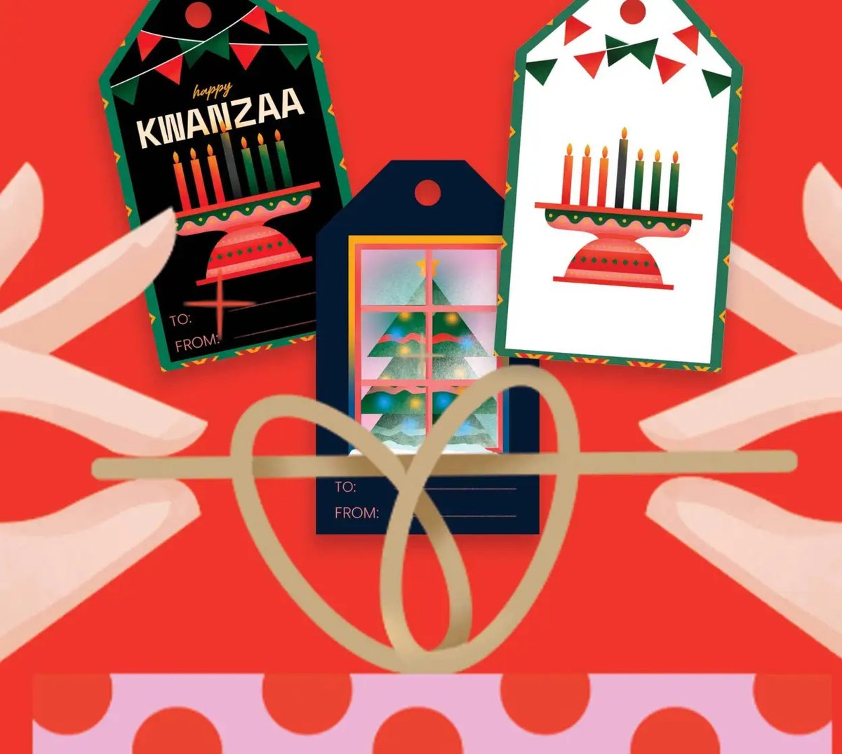 Download these free, printable, personalized gift tags now to add a colorful touch to your presents this holiday season! shutterstock.com/blog/free-holi… #holidaydiy #holidaydesign