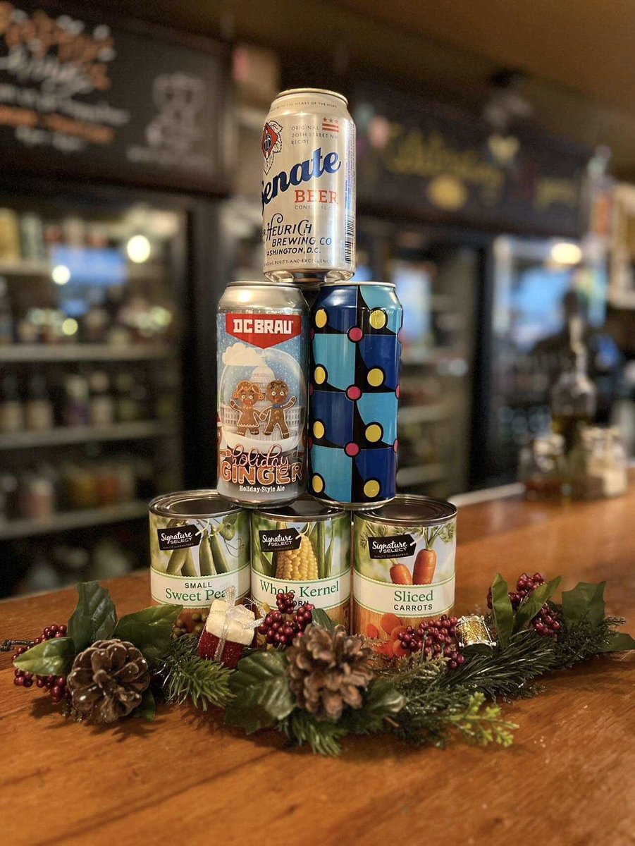 Join us at Pizzeria Paradiso Dupont Circle today for our Give a Can - Get a Can Fundraiser 🍺 benefiting Martha's Table! Just donate a can of food and receive a select can of beer in return from partners like <a href="/Aslin_BeerCo/">Aslin Beer</a>, <a href="/RightProperBeer/">Right Proper Brewing</a>, <a href="/citystatebeer/">City-State Public House</a>, and <a href="/dcbrau/">DC Brau Brewing</a>. Cheers!