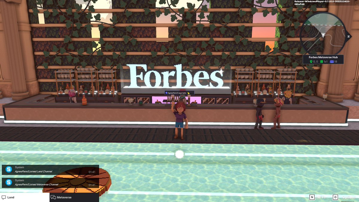 AgnesPenn3's tweet photo. @TheSandboxGame @Forbes @polygonalmind In the @Forbes Metaverse Hub! Check my screenshot below 🎈👇 https://t.co/QkPmfRMkyN