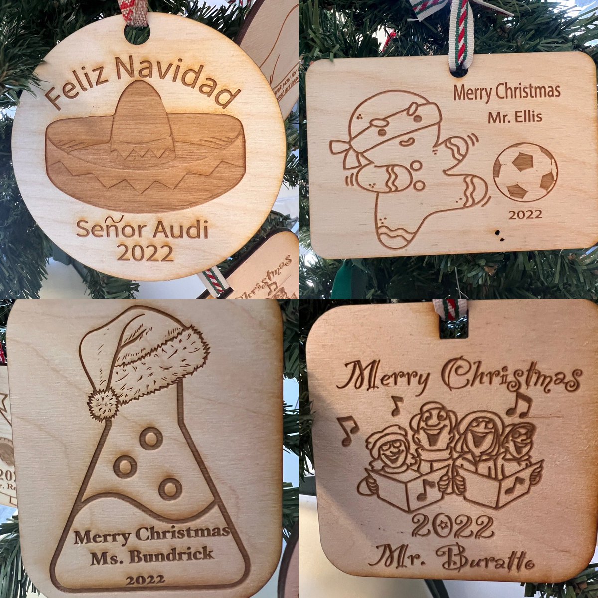 TVS Middle School (@tvs_middle) on Twitter photo Mr. Betsill’s and Mrs. Cornelius’s advisories designed personalized holiday ornaments for each middle school teacher that were then laser cut into wood! <a href="/TVS_Trojans/">Trinity Valley School</a> #STEM #STEMeducation Mr. Betsill’s and Mrs. Cornelius’s advisories designed personalized holiday ornaments for each middle school teacher that were then laser cut into wood! <a href="/TVS_Trojans/">Trinity Valley School</a> #STEM #STEMeducation