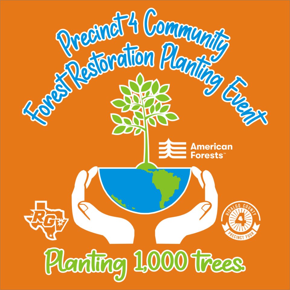 Gcell_garza's tweet photo. Grateful for the collaboration between @AmericanForests, @UTRGV, &amp; @HidalgoCounty Precinct 4 that resulted in the successful planting of a community thornforest in the heart of the #RGV. This forest will be used for environmental education &amp; serve as a refuge for wildlife. https://t.co/6dT1a7eZRa