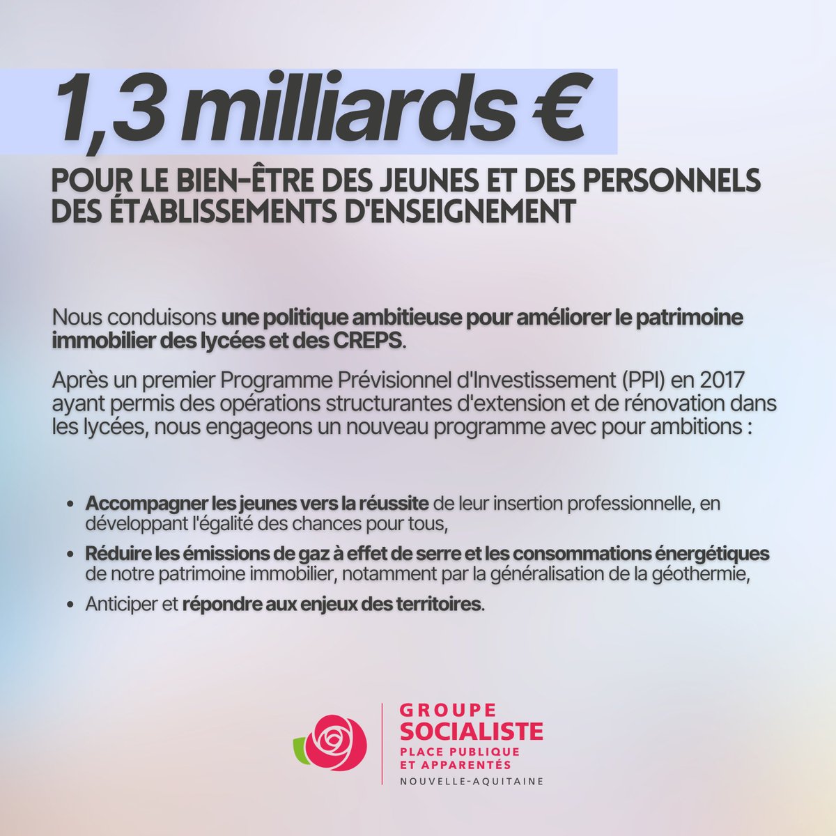 PS, PlacePublique & Apparentés Nouvelle-Aquitaine tweet media