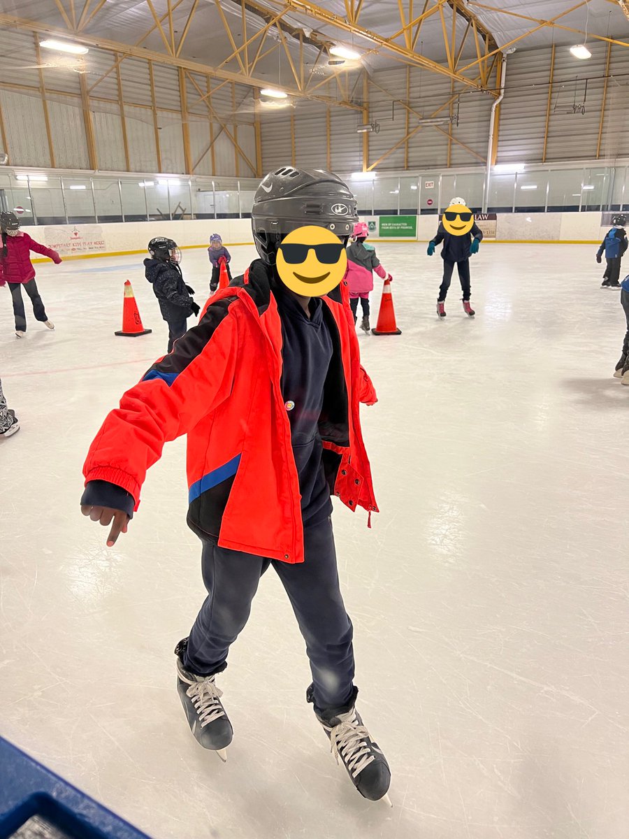 Our biweekly trips to the arena have been so much fun! Many students are getting the chance to skate for the very first time.⛸️ <a href="/St_JohnXX3/">St. John XXIII</a>