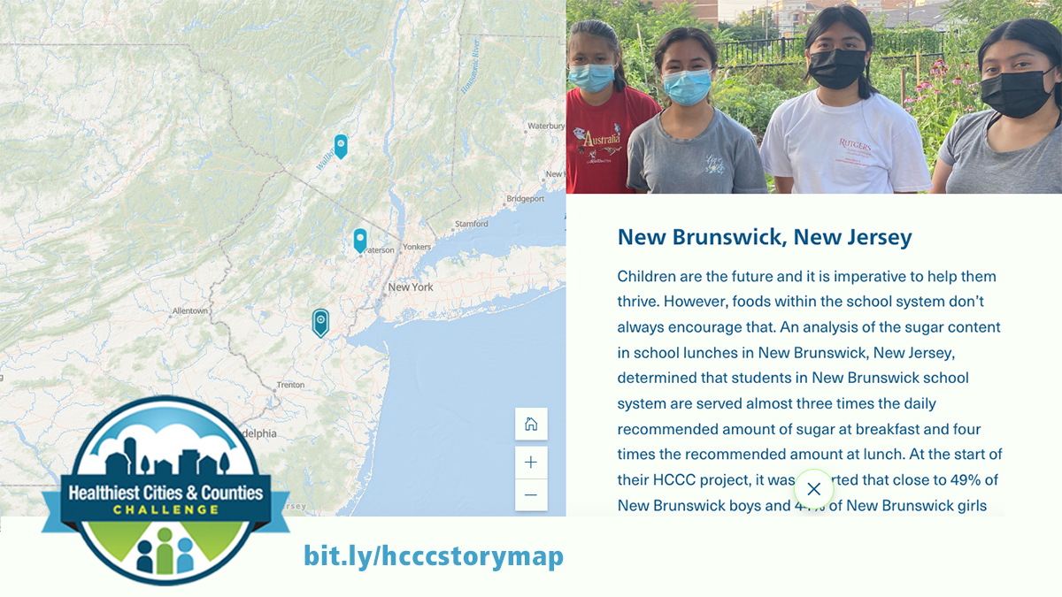 PublicHealth's tweet photo. The power of community can change systems! Check out this new interactive tool to learn how 20 communities worked to improve food security and access to health services https://t.co/Nw2M47wXHC #Communities4Health https://t.co/W2C1C60ZVf