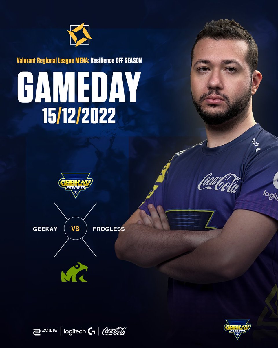 geekay_esports's tweet photo. We play tonight in #OFFSEASON of @valleague_mena
We play ๐ #FROGLESS
Watch the stream and cheer for GK
๐บ https://t.co/0zvPhXaGVh
#GK_FTW #VEIP https://t.co/20HNxcodTh