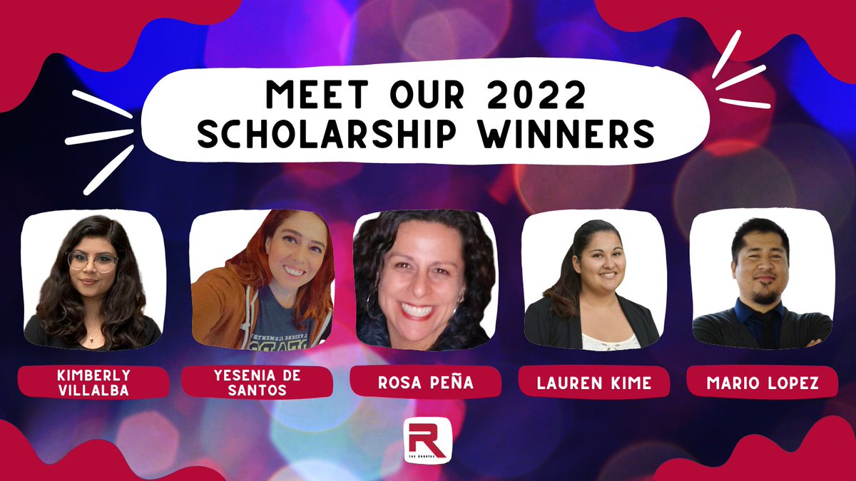 reformala's tweet photo. We can’t end 2022 w/o a BIG SHOUT OUT to our scholarship winners! @SJSUiSchool students Kimberly, Rosa, and Lauren, @USCMMLIS student Yesenia, and @PCCLancer student Mario Lopez 🎉 Congrats on advancing your #Library careers! 🎊 https://t.co/H9OHGMaH5t