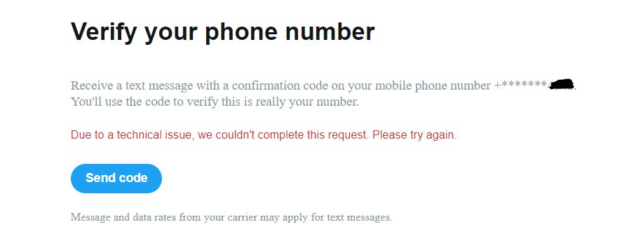acomputerpro's tweet photo. @TwitterSupport @ElonMusk... either your techs are idiots or you still have libtards working for you that are renegade. I can not get back in to my main account because since 12/11, I never receive a SMS verification code. As of today, I get this. Fix it or delete my @gjgoldwyn! https://t.co/Jr7wxbaVXT