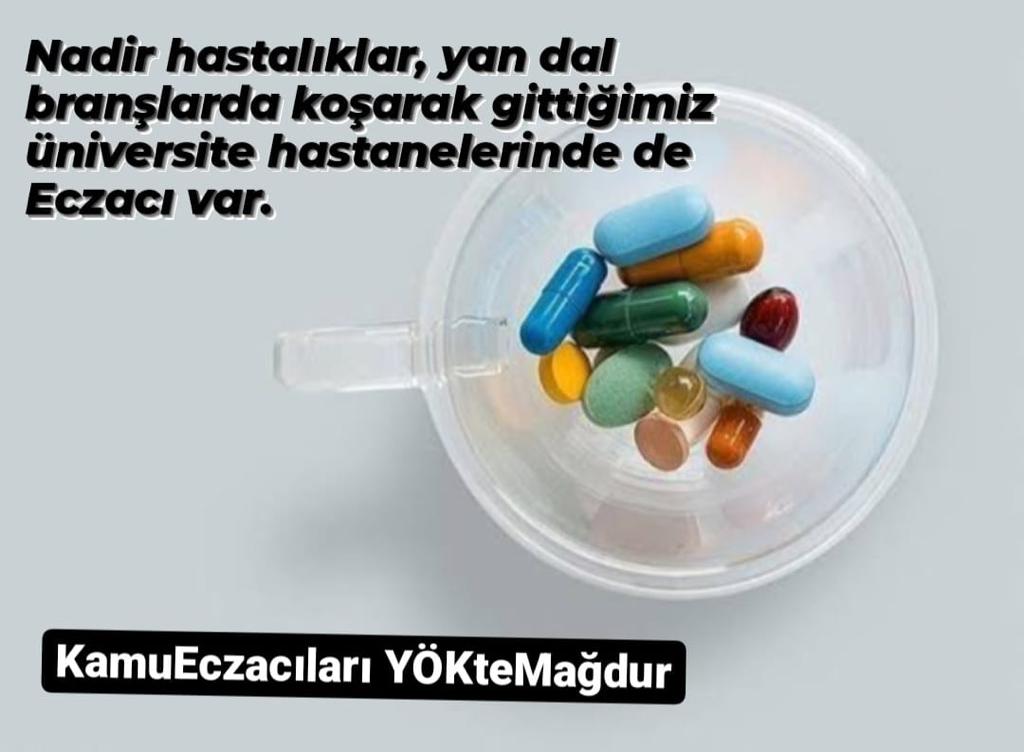 Eczacıya çalıştığı her yerde hak ettiği değerin verilmesini istiyoruz KamuEczacıları YÖKteMağdur <a href="/drfahrettinkoca/">Dr. Fahrettin Koca</a>