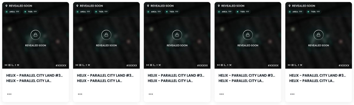Today is the day! @HELIX_Metaverse Land Sale has commenced! This Team has done nothing but deliver value back to it's holders. I Max Minted from both of my Vaults(10)! 🚀

Blessing a LUCKY Follower with a piece of land! (.16eth Value) 💣❤️

✅❤️♻️Every Engagement = 1 Entry. GL!