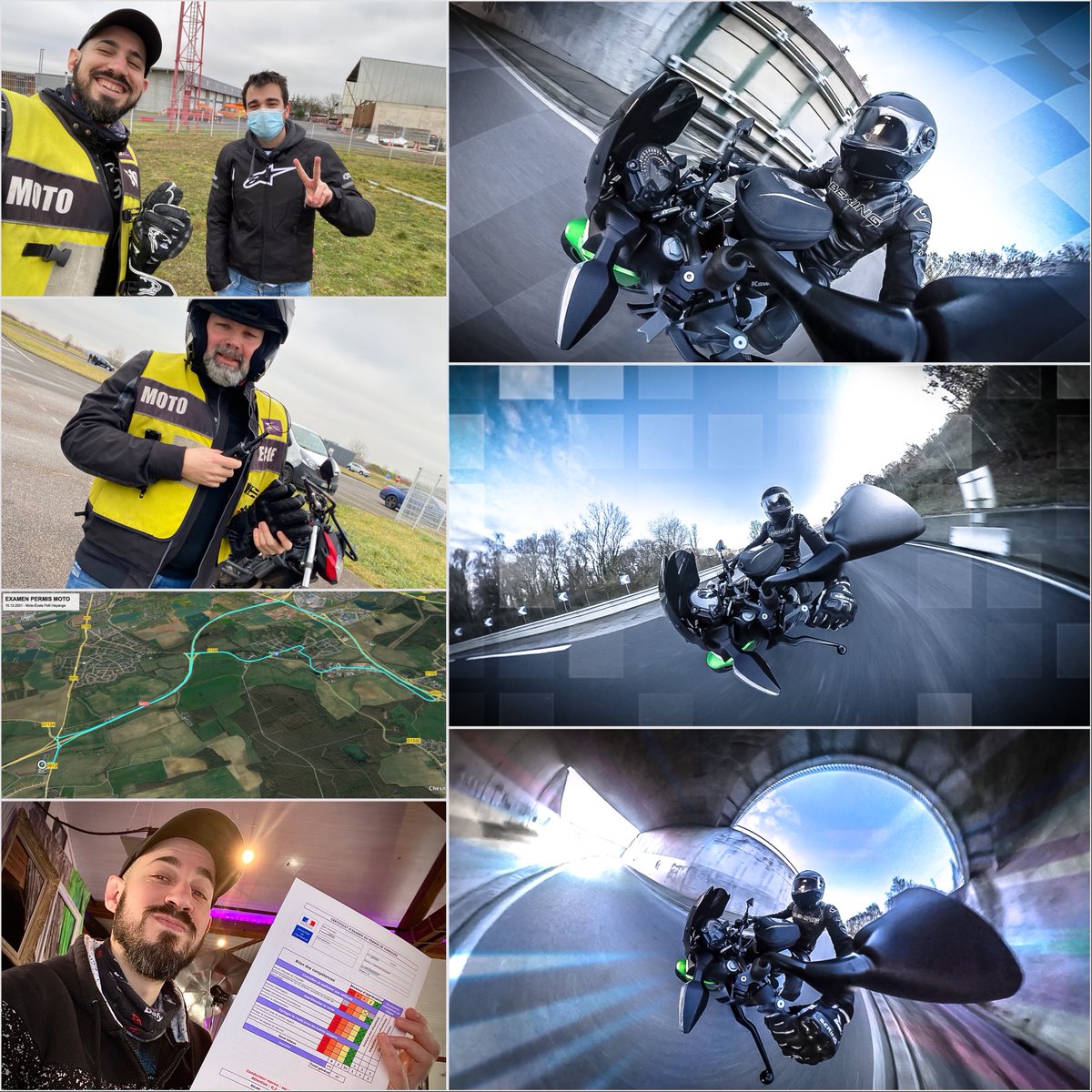 LeTof_fr's tweet image. C&apos;était il y a 1 an tout pile, grâce à l&apos;Auto Ecole POLLI et notre super moniteur C* ! Et depuis... 🏍️😎✌️

#permis #permismoto #permisa2 #permisa #permisdeconduire #etm #moto #motorcycle #motard #biker #kawasaki