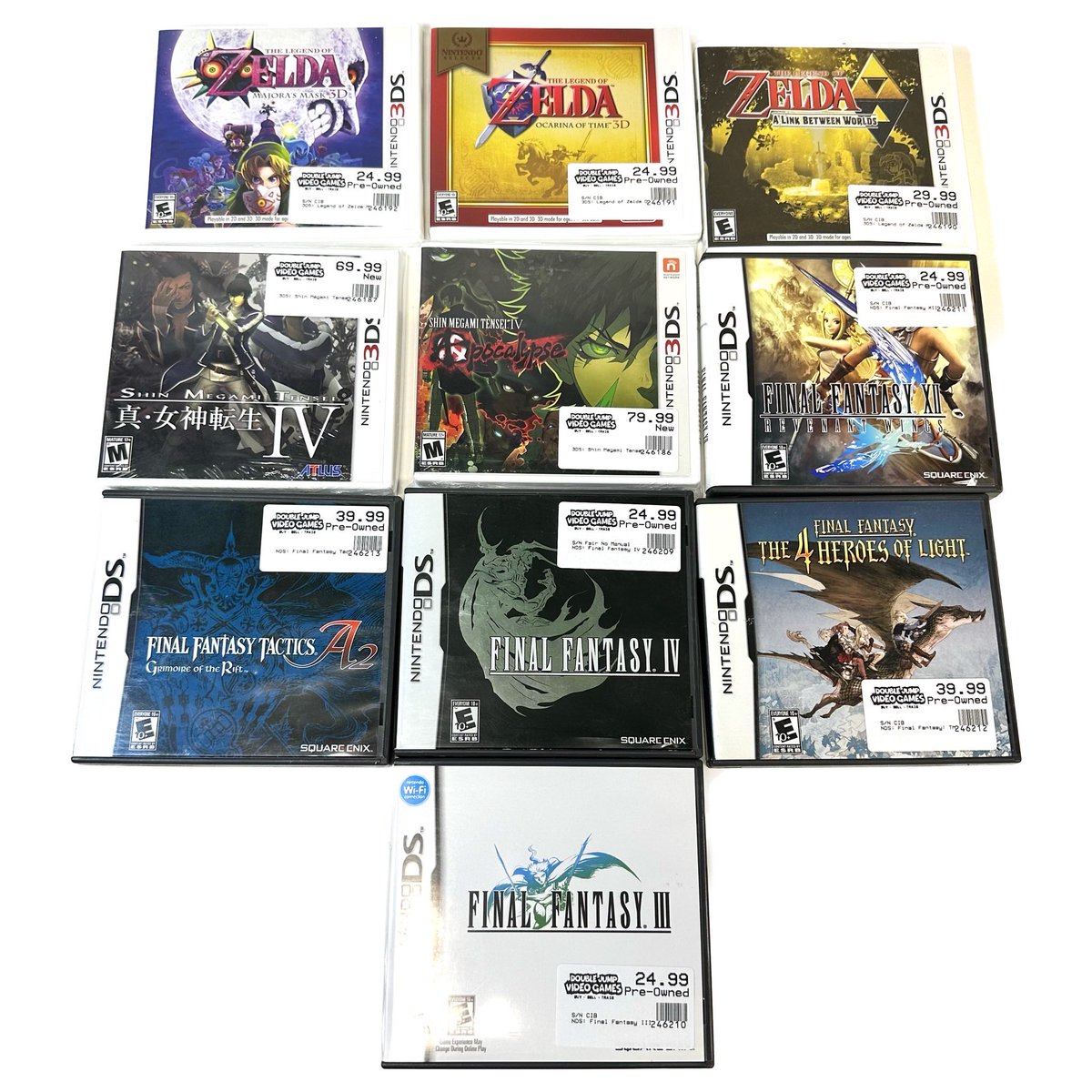 ogdoublejumpvg's tweet photo. In stock now! #doublejumpvideogames
These and Thousands more items all available ONLINE and In Store. ➡️ https://t.co/rjh4WxUrm4 https://t.co/jKuqS8JyXX