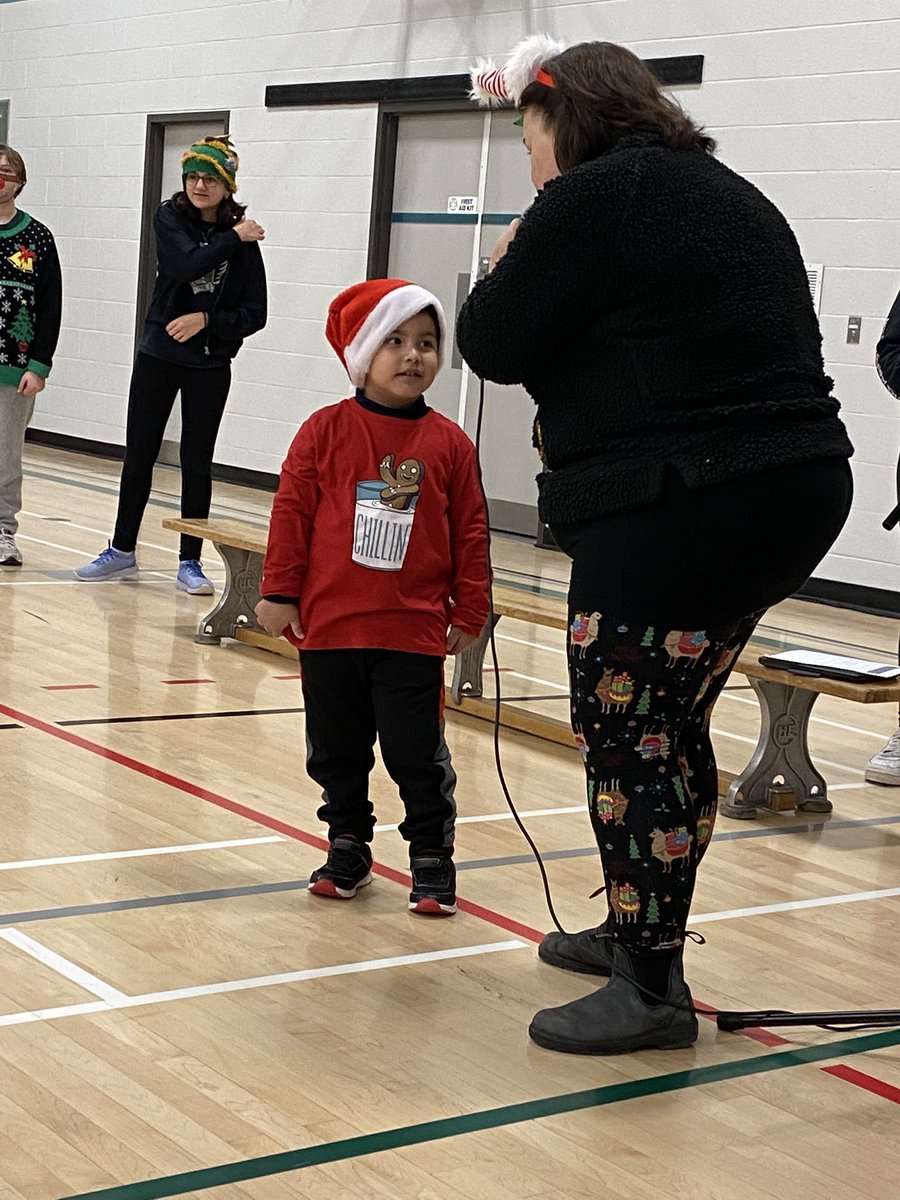 MsLoganLane's tweet photo. Today students competed in “Stack It” at the reindeer games! They had so much fun cheering on their classmates! @MrsChurchFDK @stpetersaints https://t.co/5woQysAWXg