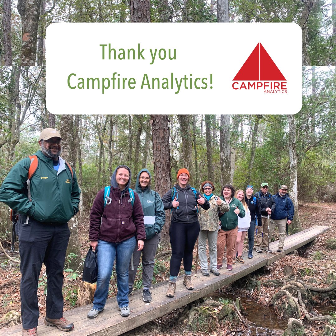 Adventure Scientists (@advscientists) on Twitter photo Shout out to <a href="/cfanalytics/">Campfire Analytics</a> an analytics consultancy based in Seattle, WA. This year, the Campfire Analytics team and community selected Adventure Scientists from the 1% for the Planet directory of nonprofits to make a year-end donation. Thank you so much! Shout out to <a href="/cfanalytics/">Campfire Analytics</a> an analytics consultancy based in Seattle, WA. This year, the Campfire Analytics team and community selected Adventure Scientists from the 1% for the Planet directory of nonprofits to make a year-end donation. Thank you so much!