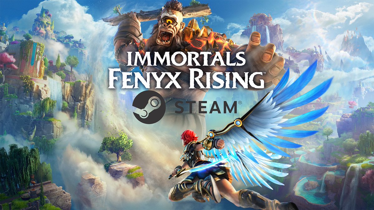 Immortals Fenyx Rising is now available to purchase on Steam! Meet Fenyx and help save the Greek gods and their home from a dark curse. Head over to the Steam Store for up to 75% off on our award-winning game: ubi.li/Yzpue