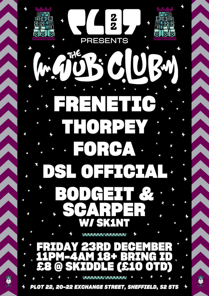 Mad Friday Special! Catch us taking over Plot 22 next week 🎄🎁