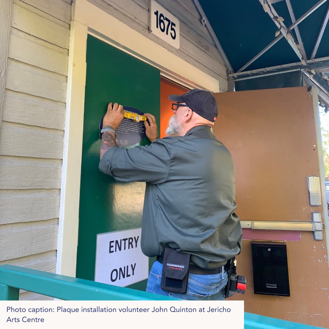 VanHeritage's tweet photo. Come with us #BehindTheScenes, as we showcase some of the installations we've done for our #PlacesThatMatter program!📸
Did you know we've now installed our PTM plaques at 93 places in Vancouver? That's right - and we still have more to go! https://t.co/MiCafbjM0I