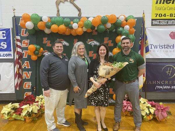 NC_LCS's tweet photo. Congratulations to Mrs. Rachel Frye, who was selected as the 2023 Burroughs Wellcome Fund NC Teacher of the Year for the Southwest Region! ELHS and LCS are proud of your accomplishment and know that you will represent LCS well across the state.
#ELUknow
#intentional https://t.co/FRNR2hvd5G