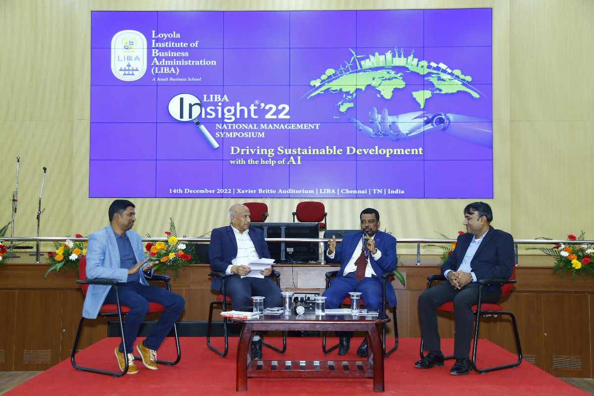 LIBA_Chennai's tweet photo. LIBA conducted one of its flagship events "INSIGHT 22", Where renowned and eminent speakers deliberated over the topic " Driving Sustainable Development With The Help Of AI".
Mr Charles Walter Group HR Head Hyundai Motor India Ltd was the keynote speaker.
#Liba #Insight22 #AI https://t.co/9BNIQOqrXG