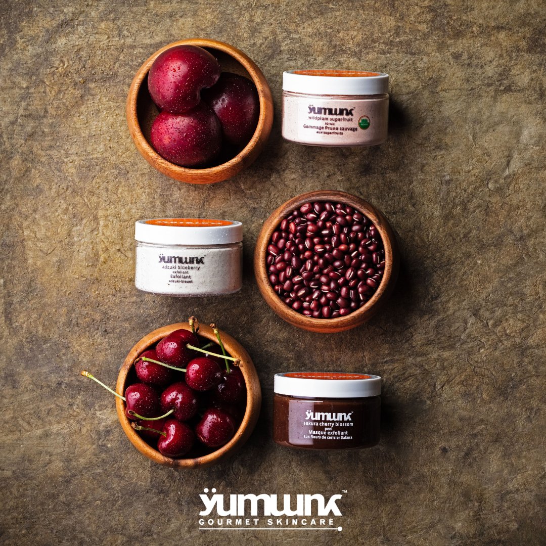 SpaIncMag's tweet photo. Take advantage of the cold &amp; focus on skin renewal through #exfoliation. Using an #exfoliant not only replenishes dull skin but encourages absorption. @YUMSkincare offers everything from gentle, physical #facialscrubs to rich, aromatic chemical treatments. https://t.co/9bNT0RmT5o https://t.co/mBIMaDD1DQ