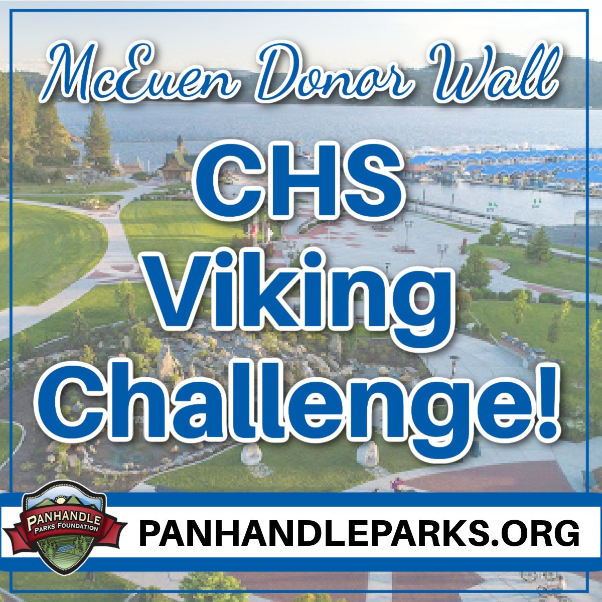 PanhandleParks's tweet photo. 💙Attention #CHSVikings 💙Graduates from the Coeur d'Alene High School classes of 1955 and 1961 are challenging other graduating classes to add their year to the donor wall at McEuen Park! Learn more at https://t.co/nVJXGHBTfi

#cdahigh #CDAIdaho #NorthIdaho https://t.co/Aqv1SPJNAl