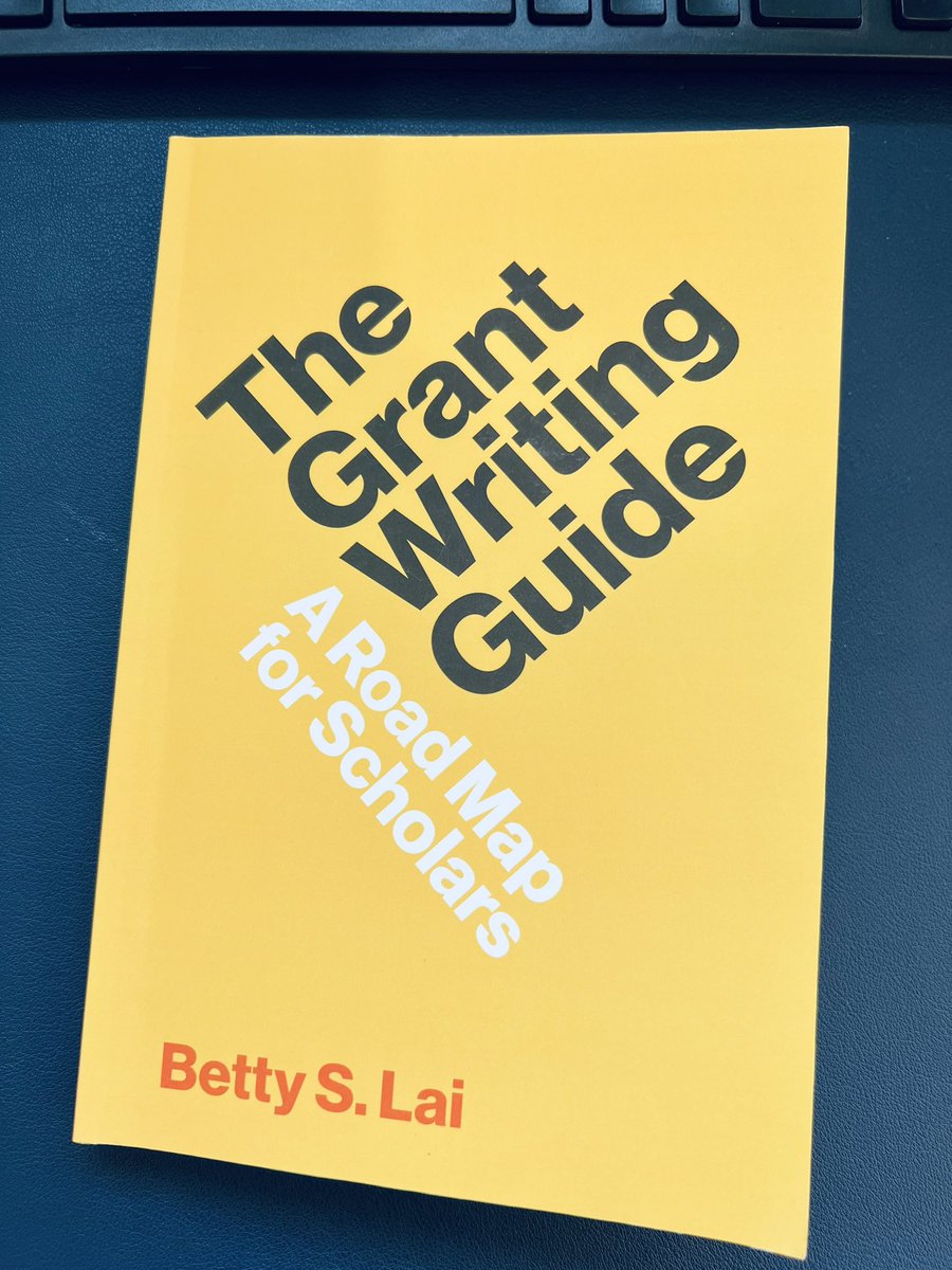 Alexa Riobueno-Naylor (she/ella) (@alexariobueno) on Twitter photo So excited to have my very own signed copy of The Grant Writing Guide! <a href="/BettySLai/">Betty S. Lai, PhD</a> So excited to have my very own signed copy of The Grant Writing Guide! <a href="/BettySLai/">Betty S. Lai, PhD</a>