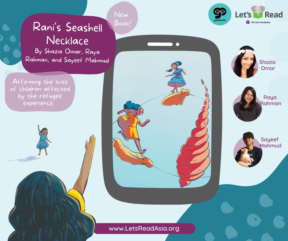 From <a href="/Asia_Foundation/">The Asia Foundation</a>'s Gom Acho Collection, we present to you, Rani’s Seashell Necklace!
Read the book for free on the Let’s Read app to find out what changed Rani’s mind! loom.ly/PuUp34M
