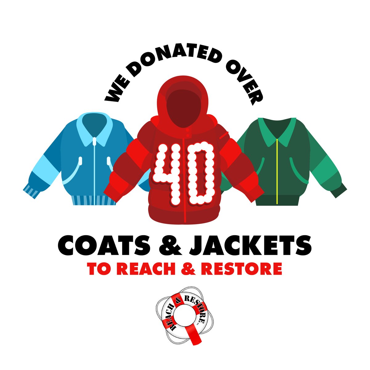 We enjoy partnering with organizations that make a difference in our communities. We recently donated more than 40 coats and jackets to Reach &amp; Restore, Inc. We are proud to play a role in helping families and individuals get back on their feet. #OppidanGives #Philanthropy
