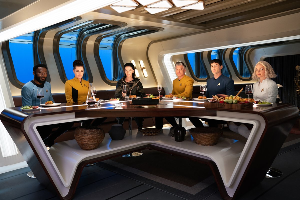 Star Trek on Paramount+ on Twitter: "POV you've just beamed into the Enterprise holiday dinner