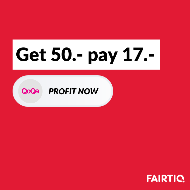 FAIRTIQ's tweet photo. Super offre sur @QoQa_ch  😍
https://t.co/tCWMoMtV4Y

#qoqa https://t.co/3WiMBqUmFs