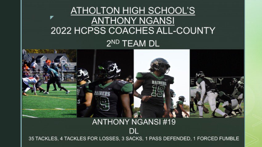 Blessed to be named 2nd team All-County🙏🏾.Better things coming💯