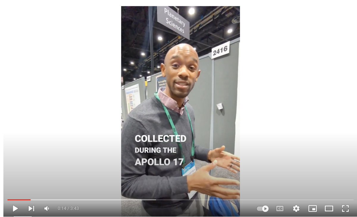 CarnegiePlanets's tweet photo. We stopped to chat with @JamesDottin3 at his poster; definitely worth a watch!

https://t.co/bEj8FaZ7sQ https://t.co/pMyr60Ckwo