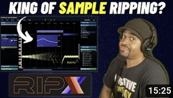 Thanks to the amazing <a href="/JFilt/">VerySickBeats</a> for filming this #RipX #DeepCreate tutorial:

youtu.be/-Mhe5zcT1yY

#sampling #samples #beats #breaks #bass #musicproduction #musicproducer #studiolife