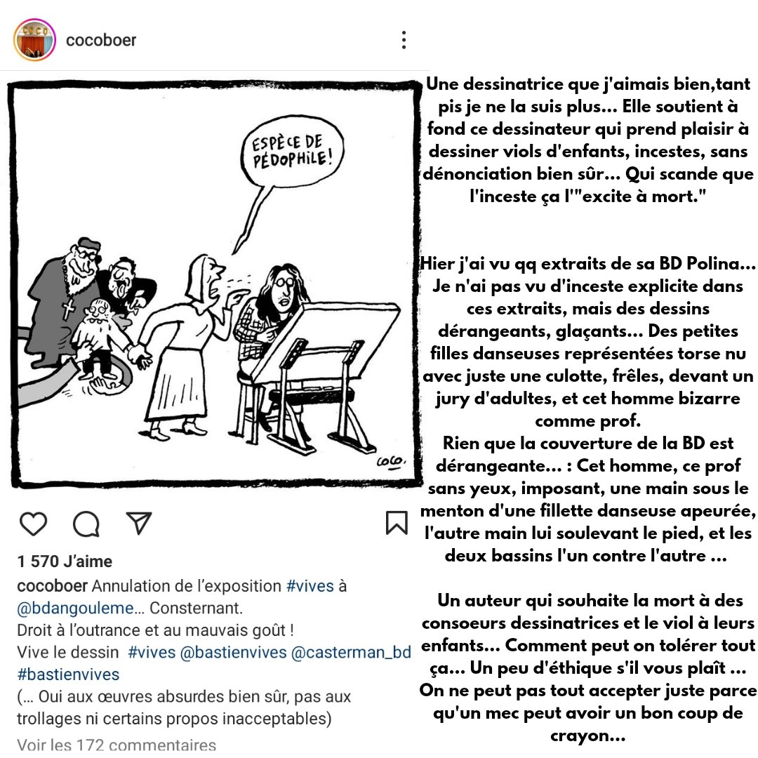 Anne26730222's tweet photo. @cocoboer #vivesgate #bastienvives #agressionssexuelles #crimes
#cocoboer #cocolibe #coco https://t.co/4COaGa7sLA