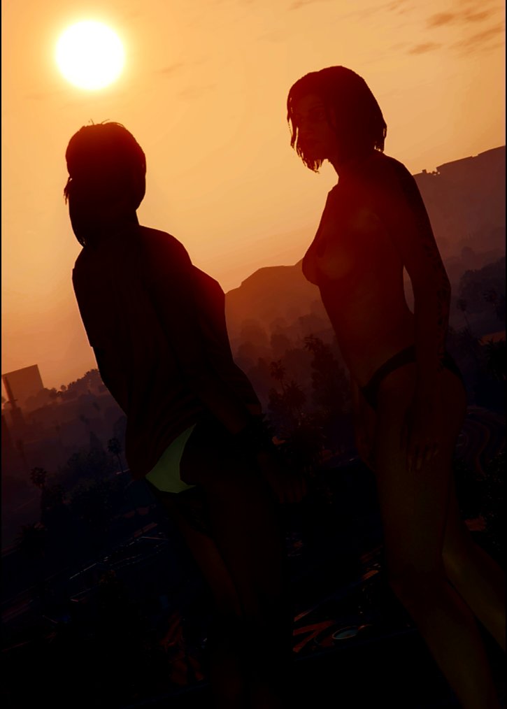 Summer with Rachel Today, Two beautiful young ladies 🥰

#GTARP #GTAOnline #GTA5 #gtavsnapmatic #gta5online #GTAV #RockstarGames #RockstarEditor #Gtasexy #Gtagirls #snapmatic