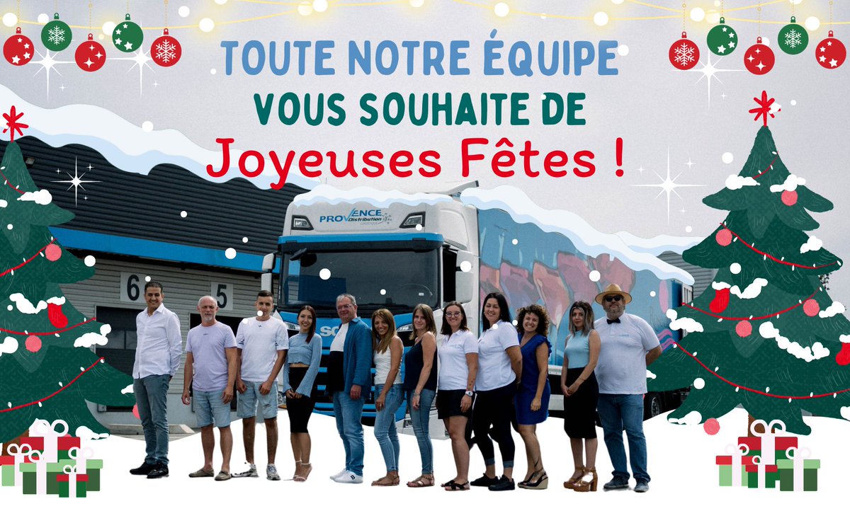 Prov_Distri83's tweet photo. ✨ Nous vous souhaitons un Joyeux #Noël 🎅 🎄 et une belle fin d'année 2022 entourés de vos proches !🌟 
📸 photo de l'équipe réalisée par Johanna Roume Wedding
https://t.co/uUBFctb5fi

#Noel #Reveillon #NouvelAn #TransportsRoutier #Logistique https://t.co/feK1wW0CrW
