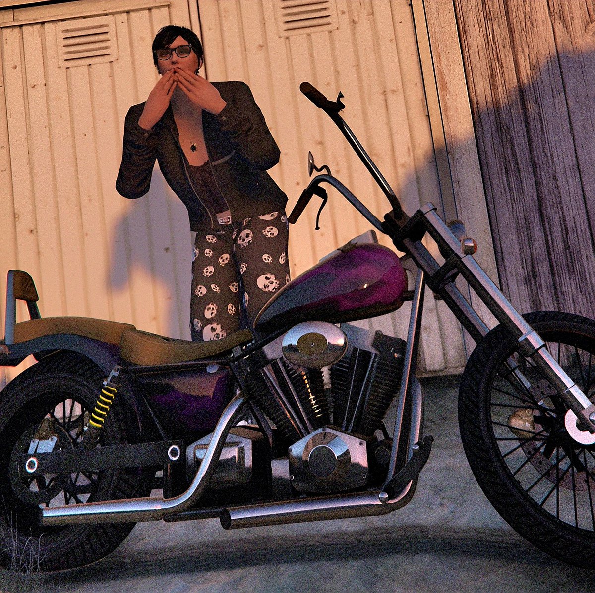 Summer about to go on a joy ride 😇

#GTARP #GTAOnline #GTA5 #gtavsnapmatic #gta5online #GTAV #RockstarGames #RockstarEditor #Gtasexy #Gtagirls #snapmatic