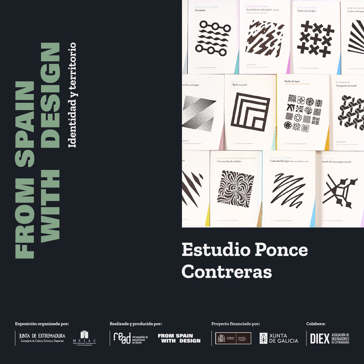 DIEX_Asociacion's tweet photo. Estos son los proyectos extremeños en la exposición 'FROM SPAIN WITH DESIGN. Identidad y Territorio'. 👇
Un total de 9 proyectos que son la punta del iceberg del buen #diseñoextremeño a nivel nacional. ❤️
2/3
#FSWD #READ #DIEX #diseñoextremeño #diseño #Extremadura https://t.co/2LNdANgCZ5