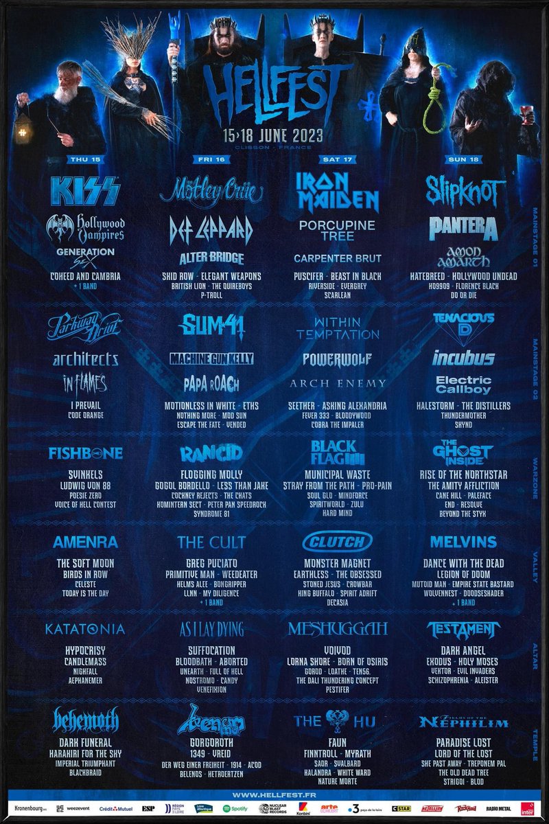 florenceblackUK's tweet photo. We’re unbelievably excited to announce the biggest gig of our career so far…

Mainstage @hellfestopenair 2023!!!! https://t.co/zvoYztrpFU