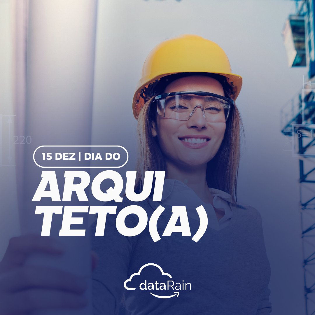 Hoje é comemorado o dia do Arquiteto.

Com criatividade, conhecimentos de física e sensibilidade, o arquiteto consegue construir verdadeiras obras de arte!

Parabéns a todos Arquitetos!

#nuvemaws #aws #cloud