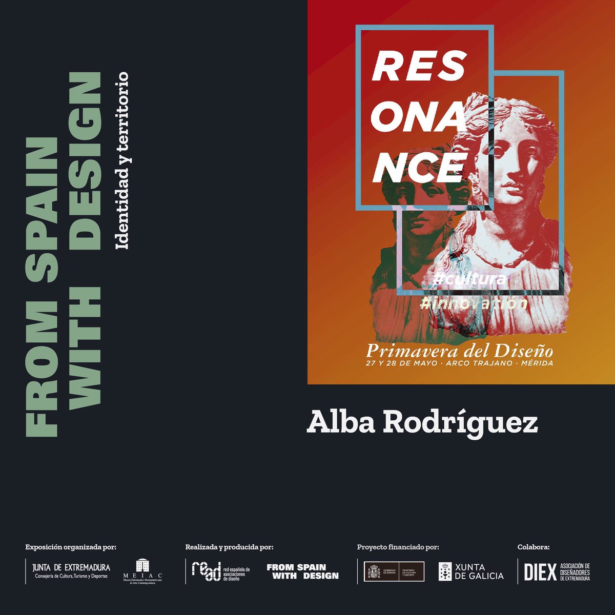 DIEX_Asociacion's tweet photo. Estos son los proyectos extremeños en la exposición 'FROM SPAIN WITH DESIGN. Identidad y Territorio'. 👇
Un total de 9 proyectos que son la punta del iceberg del buen #diseñoextremeño a nivel nacional. ❤️
3/3
#FSWD #READ #DIEX #diseñoextremeño #diseño #Extremadura https://t.co/JByeOBAIMQ