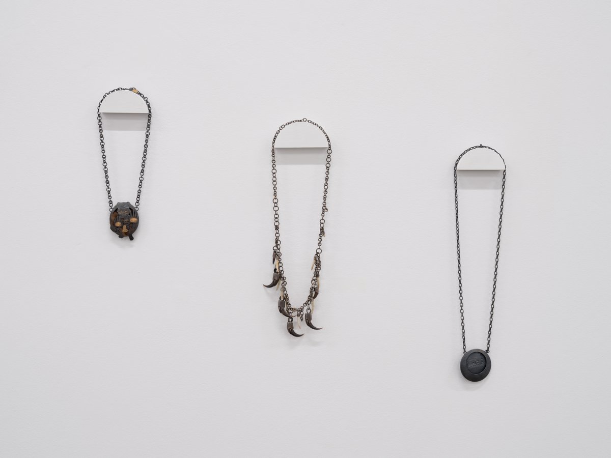 There are just 3 days left to see "The Maker's Mark" at BAF.

Through the creation of jewellery, Morgan Asoyuf visually highlights matriarchal power within the Northwest Coast system as a legitimization of Indigenous sovereignty.