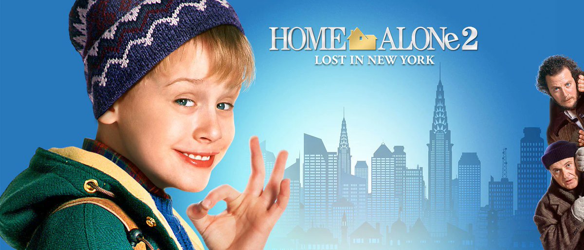 Ok, nobody guessed - this weekend's podcast is Home Alone 2:Lost In New York