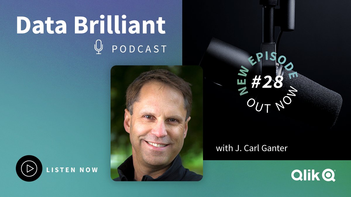 QlikSports's tweet photo. If we want to create solutions for tomorrow's problems, we need to stay curious 🔍
That's why @jcganter says questioning data is the best value to bring to the table.
Learn more in the #DataBrilliant podcast: https://t.co/m0ai4WsaXP https://t.co/8bvIedOv30
