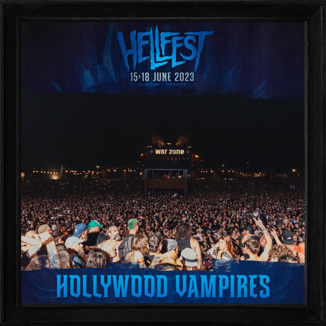 hollywoodvamps's tweet photo. We are playing @hellfestopenair 
2023 - 15 > 18 June

#live #france #rock #concert #festival #livemusic #metal #rocknroll #heavymetal #metalhead #deathmetal #blackmetal #hellfest https://t.co/Pouks6VNw0