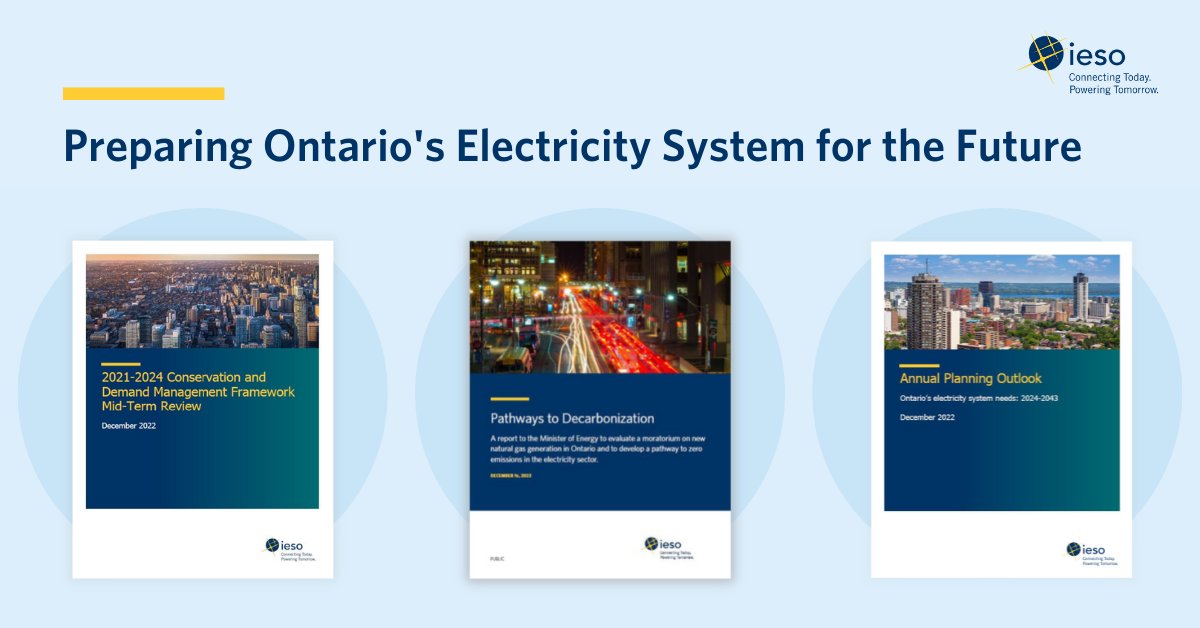 Ontario's IESO tweet media