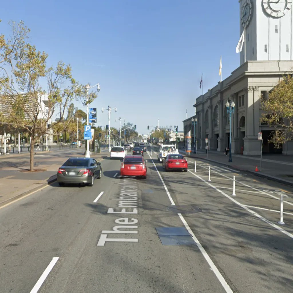 AIgenerated street transformations on Twitter "The Embarcadero (San