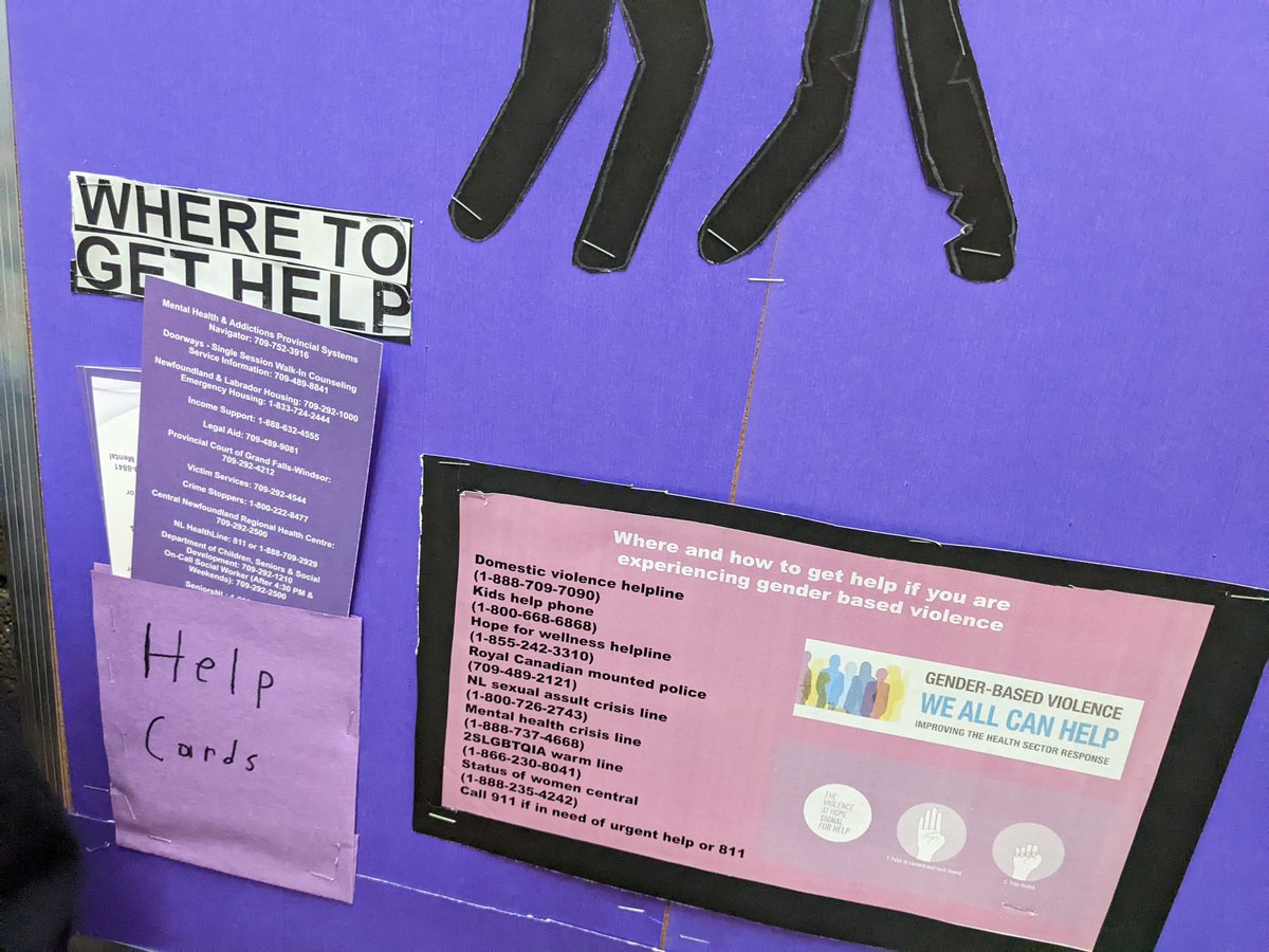 Congrats to our winners of the 16 Days Of Activism Campaign
The students; of <a href="/ExploitsvalleyH/">Exploits Valley High</a>   Human Dynamics class completed this bulletin board!
They've won themselves a pizza party!
Thank you to their teachers, Paula Janes and Sheena Healey. 
#16DaysofActivismAgainstGBV