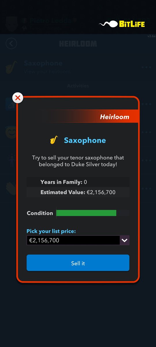 BitlifeMeme's tweet image. Most expensive thing I ever found.